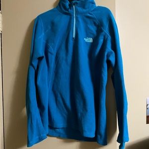 Fleece 1/4 zip excellent condition teal color
